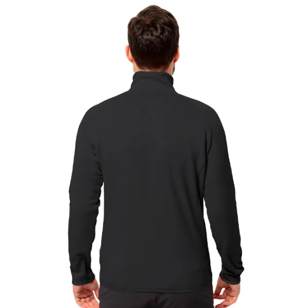 Hanorac pentru bărbați Jack Wolfskin Baiselberg Fz M Black photo 3