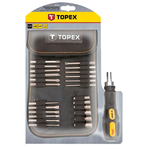Набор отвёрток Topex 39D352 Количество в наборе: 26 photo 6