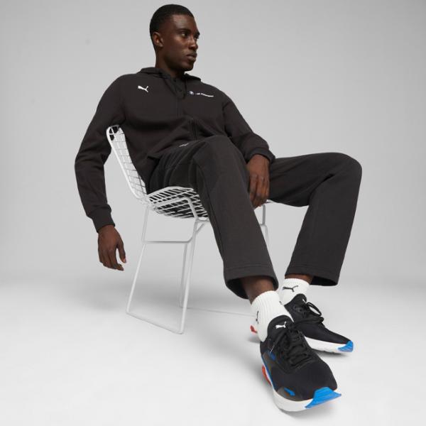 Hanorac pentru bărbați Puma Bmw Mms Hdd Sweat Jacket Black photo 5