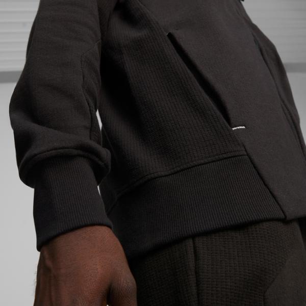 Толстовка для мужчин Puma Bmw Mms Hdd Sweat Jacket Черный photo 7