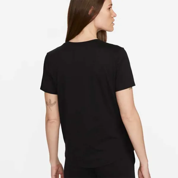 Tricou pentru femei Nike W Nsw Tee Essntl Icn Ftra 50% bumbac/ Black photo 3 Tricou pentru femei Nike W Nsw Tee Essntl Icn Ftra 50% bumbac/ Black photo 3