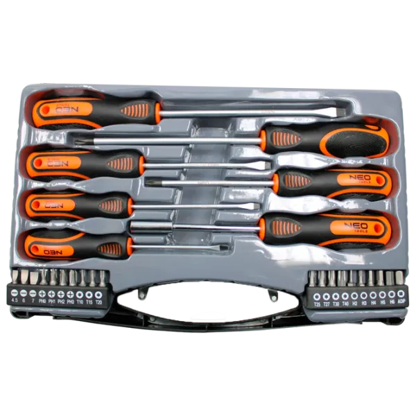 Набор отвёрток NEO Tools 04-197 Количество в наборе: 27 photo 2