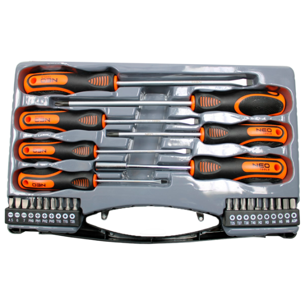 Набор отвёрток NEO Tools 04-197 Количество в наборе: 27 photo 2
