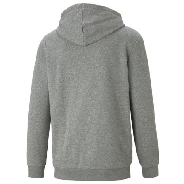 Hanorac pentru bărbați Puma Ess Big Logo Fz Hoodie Tr Gray photo 2