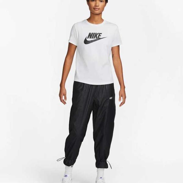 Футболка для женщин Nike W Nsw Tee Essntl Icn Ftra 50% хлопок/ Белый photo 2