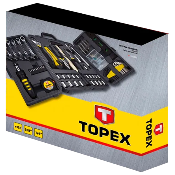 Набор инструментов Topex 38D215 Количество в наборе: 135 photo 5