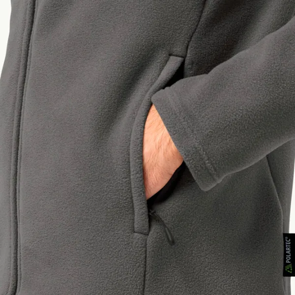 Толстовка для мужчин Jack Wolfskin Winterstein Fz M Прямой/ Грифельный photo 5