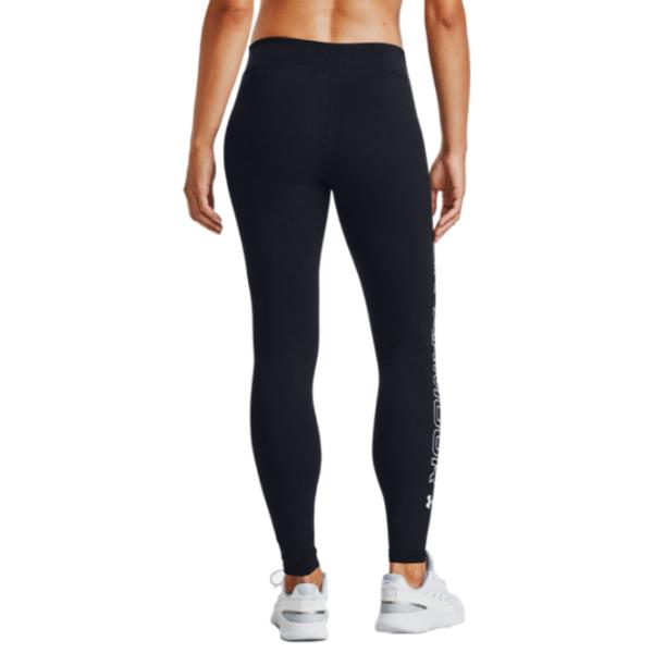 Тайтсы для женщин Under Armour Favorite Wordmark S/ Черный photo 2 Тайтсы для женщин Under Armour Favorite Wordmark S/ Черный photo 2