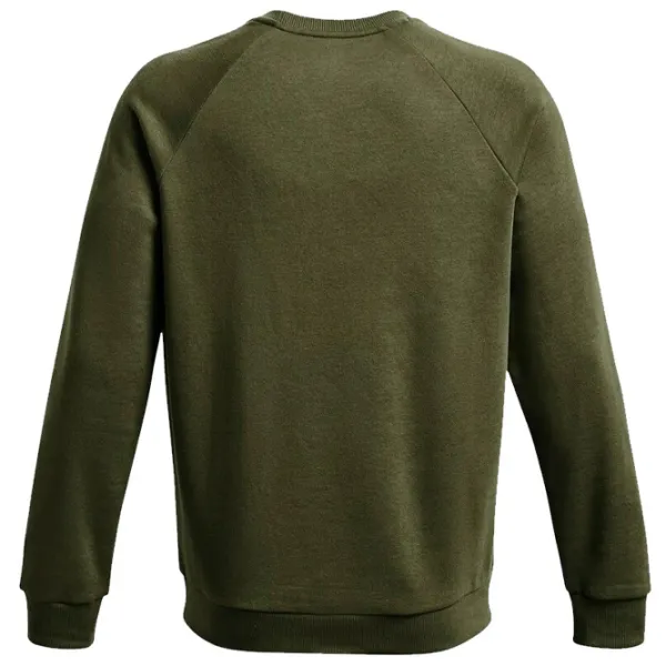 Hanorac pentru bărbați Under Armour UA Rival Fleece Crew-GRN Drept/ Green photo 2