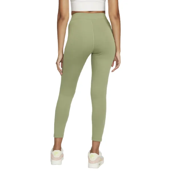 Тайтсы для женщин Nike W Nsw Nk Clsc Hr 7/ 8 Tight Lbr L/ Зелёный photo 2