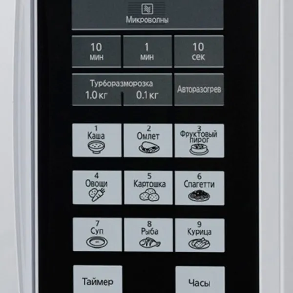 Микроволновая печь Panasonic NN-ST342MZPE Отдельно стоящий/ 800 Вт/ Серебристый photo 9