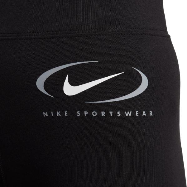 Тайтсы для женщин Nike W Nsw Lggng Hr Prnt Swsh L/ Черный photo 4