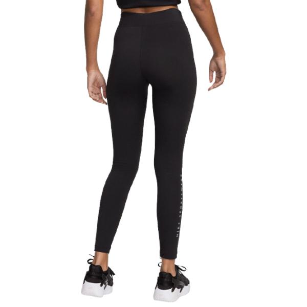 Тайтсы для женщин Nike W Nsw Lggng Hr Prnt Swsh XS/ Черный photo 2
