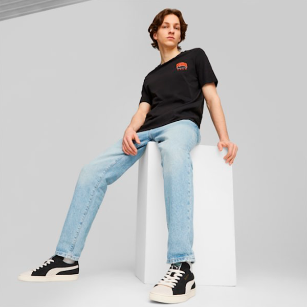 Футболка для мужчин Puma Graphics Sportstyle Crew Tee 100% хлопок/ Черный photo 5
