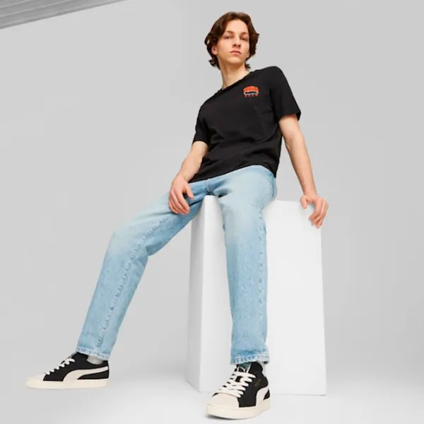 Футболка для мужчин Puma Graphics Sportstyle Crew Tee 100% хлопок/ Черный photo 5