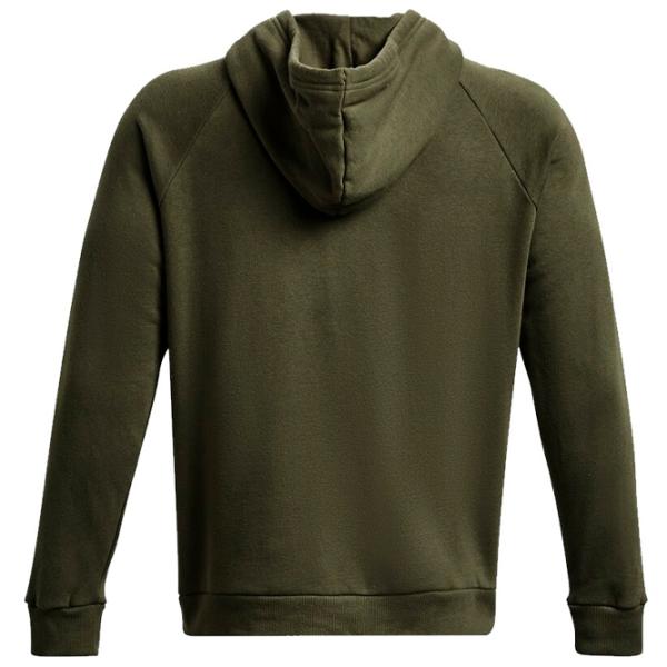 Hanorac pentru bărbați Under Armour UA Rival Fleece Logo HD-GRN Drept/ Green photo 2 Hanorac pentru bărbați Under Armour UA Rival Fleece Logo HD-GRN Drept/ Green photo 2