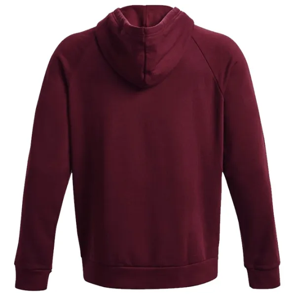 Hanorac pentru bărbați Under Armour UA Rival Fleece Logo HD-MRN Drept/ Red photo 2 Hanorac pentru bărbați Under Armour UA Rival Fleece Logo HD-MRN Drept/ Red photo 2