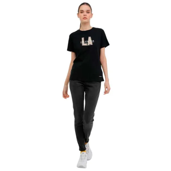 Tricou pentru femei Lumberjack 3W WL SOFIA-N 11GF854 3PR Bumbac/ Black photo 3