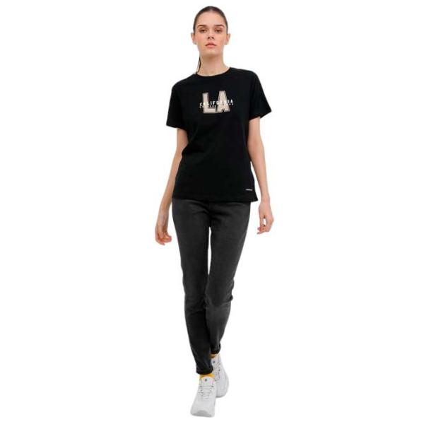 Tricou pentru femei Lumberjack 3W WL SOFIA-N 11GF854 3PR Bumbac/ Black photo 3