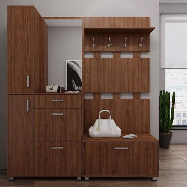Set pentru antreu Fabrik Home Mirella 1800 LPAL / Nuc pietros photo 6