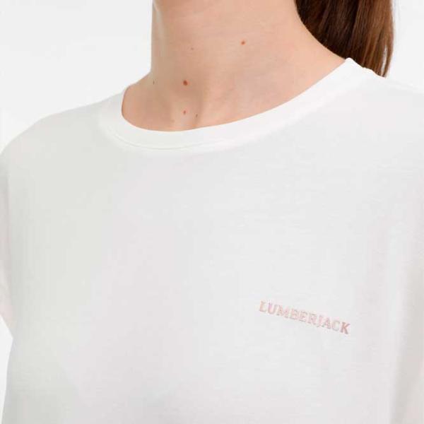 Tricou pentru femei Lumberjack 3W WL AMBER 11CK900 3PR Tricotaj/ Ecru photo 4