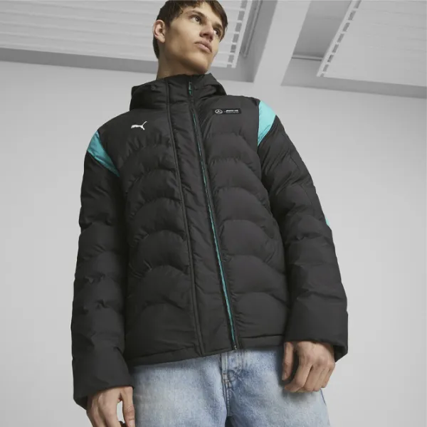 Куртка для мужчин Puma Mapf1 Mt7 Ecolite Padded Демисезон/ Черный photo 3
