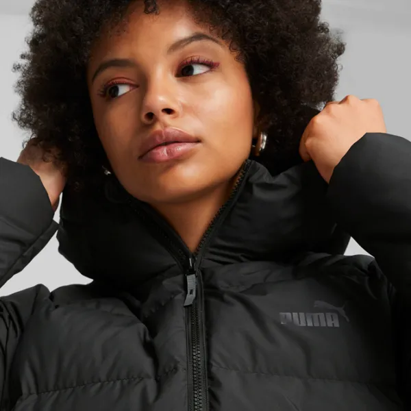 Куртка для женщин Puma Long Hooded Down Coat XL/ Черный photo 4
