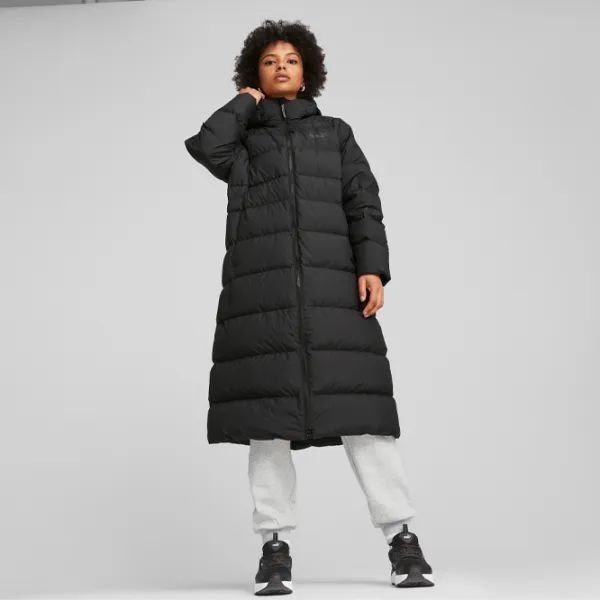 Куртка для женщин Puma Long Hooded Down Coat XL/ Черный photo 7