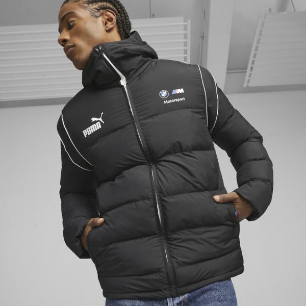 Куртка для мужчин Puma Bmw Mms Mt7 Ecolite Padded Демисезон/ Черный photo 3