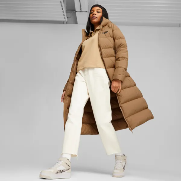 Куртка для женщин Puma Long Hooded Down Coat XS/ Коричневый photo 5