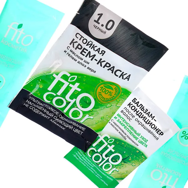 Краска для волос Fito Color 4670017922327 Код цвета: 1.0, 115 мл photo 3 Краска для волос Fito Color 4670017922327 Код цвета: 1.0, 115 мл photo 3