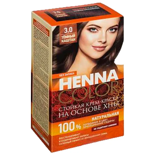 Краска для волос Henna Сolor 4670017927575 Код цвета: 3.0, 115 мл photo 2 Краска для волос Henna Сolor 4670017927575 Код цвета: 3.0, 115 мл photo 2