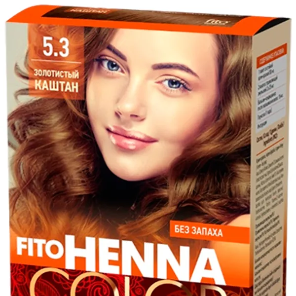 Vopsea de păr Henna Сolor 4670017927681 Cod culoare: 5.3, 115 ml photo 2 Vopsea de păr Henna Сolor 4670017927681 Cod culoare: 5.3, 115 ml photo 2