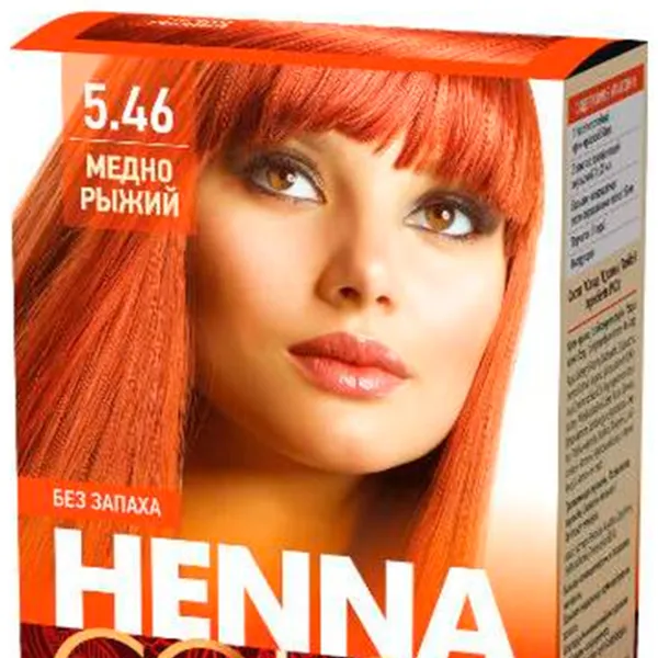 Vopsea de păr Henna Сolor 4670017927650 Cod culoare: 5.46, 115 ml photo 2 Vopsea de păr Henna Сolor 4670017927650 Cod culoare: 5.46, 115 ml photo 2