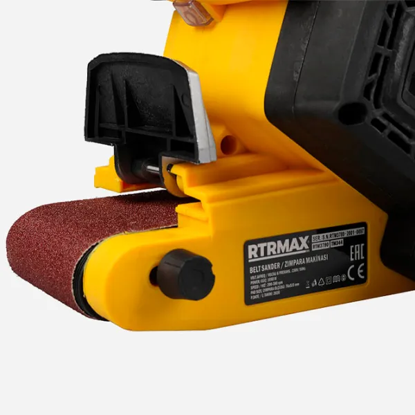Șlefuitor RTRMAX RTM3780 Cu bandă/ 1050 W/ Yellow photo 3 Șlefuitor RTRMAX RTM3780 Cu bandă/ 1050 W/ Yellow photo 3