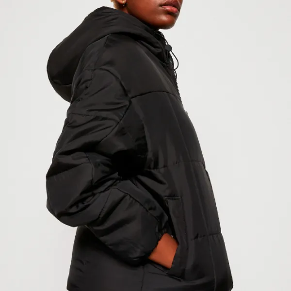 Куртка для женщин Nike W Nsw Esstl Thrmr Clsc Puffer S/ Черный photo 3