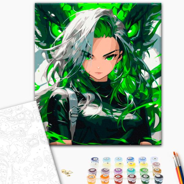 Pictură pe numere BrushMe Sufletul dragonului 50 x 40 cm/ Verticală photo 3