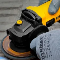 Polizor RTRMAX RTM1090 Unghiular / 950 W / Yellow photo 4