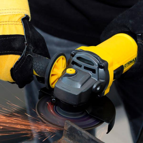 Polizor RTRMAX RTM1080 Unghiular / 750 W / Yellow photo 5 Polizor RTRMAX RTM1080 Unghiular / 750 W / Yellow photo 5