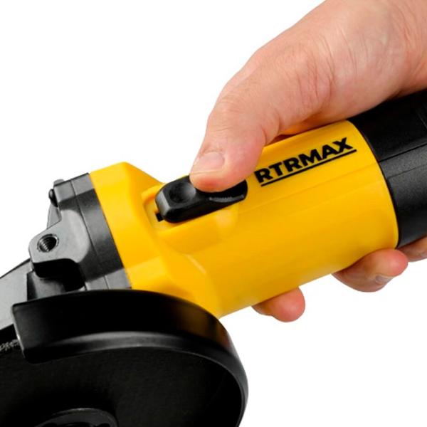 Polizor RTRMAX RTM102 Unghiular / 750 W / Yellow photo 2 Polizor RTRMAX RTM102 Unghiular / 750 W / Yellow photo 2