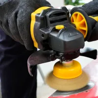 Polizor RTRMAX RTM102 Unghiular / 750 W / Yellow photo 5