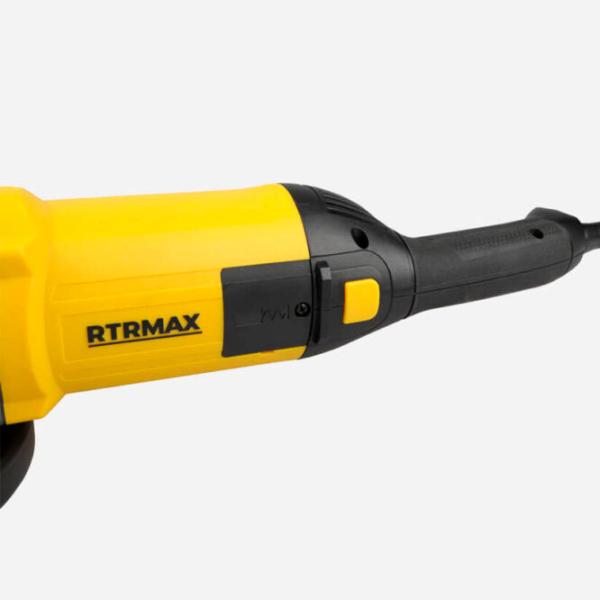 Шлифовальная машина RTRMAX RTM1230 Угловая/ 2300 Вт/ Желтый photo 3 Шлифовальная машина RTRMAX RTM1230 Угловая/ 2300 Вт/ Желтый photo 3