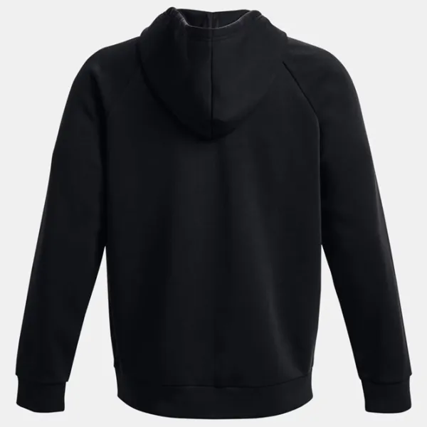 Hanorac pentru bărbați Under Armour UA Rival Fleece FZ Hoodie-BLK Drept/ Black photo 2