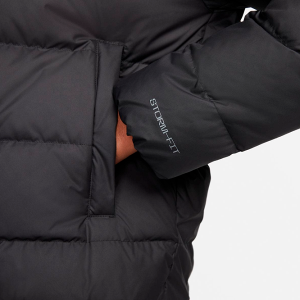 Куртка для женщин Nike W Nsw Sf Dwn Wr Hd Jkt S/ Черный photo 4