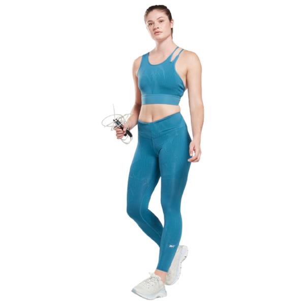 Colanți sport pentru femei Reebok Knit Training HR T S/ Blue photo 3 Colanți sport pentru femei Reebok Knit Training HR T S/ Blue photo 3