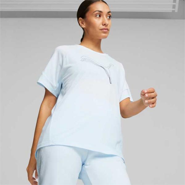 Tricou pentru femei Puma Evostripe Tee 35% viscoză/ Light Blue photo 2 Tricou pentru femei Puma Evostripe Tee 35% viscoză/ Light Blue photo 2