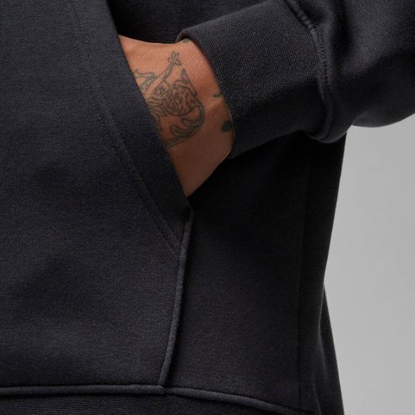 Толстовка для мужчин Jordan Ess Flc Baseline Hoodie Прямой/ Черный photo 6 Толстовка для мужчин Jordan Ess Flc Baseline Hoodie Прямой/ Черный photo 6