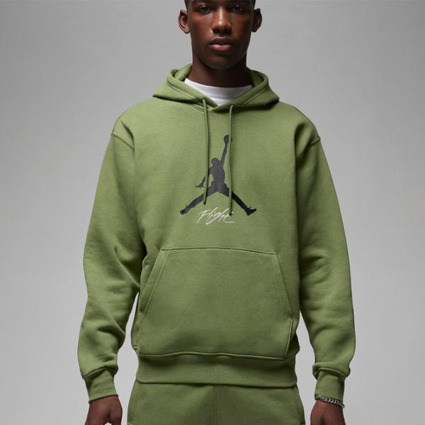 Толстовка для мужчин Jordan Ess Flc Baseline Hoodie Прямой/ Зелёный photo 2 Толстовка для мужчин Jordan Ess Flc Baseline Hoodie Прямой/ Зелёный photo 2