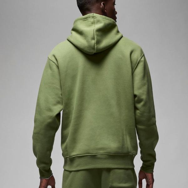 Толстовка для мужчин Jordan Ess Flc Baseline Hoodie Прямой/ Зелёный photo 3 Толстовка для мужчин Jordan Ess Flc Baseline Hoodie Прямой/ Зелёный photo 3