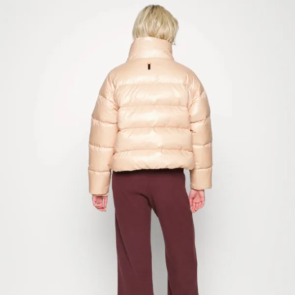 Scurtă pentru femei Nike W Nsw Tf City Jkt L/ Beige photo 2